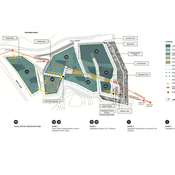 Syrinx Environmental - Currie King Island Site Plan Detailed